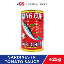 KING CUP SARDINES 425G