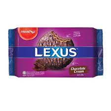 MUNCHY'S LEXUS CHOCO COATED CHOCOLATE CREAM 200GM(10 SACHETS)
