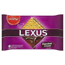 MUNCHY'S LEXUS CHOCOLATE CREAM CRACKER 190G